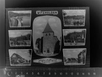 42799 W5653 Witzhelden GLASNEGATIV Mehrfachbildkarte
