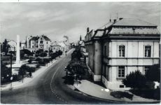 um 1969 - Mosonmagyarovar, Straßenbild AKU1