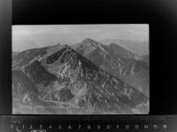 83346 W8221 Bergen , Chiemgau GLASNEGATIV Hochfelln m. Hochgern u. Keiser