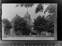24594 W2354 Hohenwestedt GLASNEGATIV Kirche