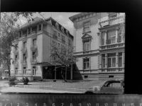 61231 W6350 Bad Nauheim GLASNEGATIV Sanatorium Groedel