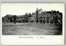 Middelkerke Foto AK la Digue
