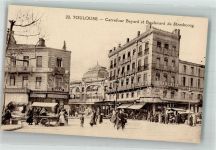 31000 Toulouse Foto AK Marktszene Straßenbahn Boulevard de Strasbourg