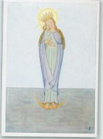 Marienbildnis mit dem Christkind Heilige Künstlerkarte
