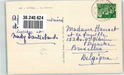 88800 Vittel 1952 Foto AK Schwimmbad