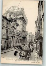 33000 Bordeaux Foto AK Postamt Rue du Palais Gallien