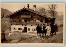 6170 Zirl Foto AK Beruf Bauer Unterinntaler Bauernhaus