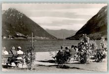 6212 Pertisau Foto AK Ort handschriftlich Seepromenade Achensee