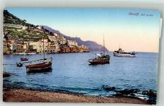 84011 Amalfi Foto AK Hafen