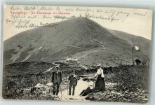 Schneekoppe 1907 Foto AK Riesengebirge