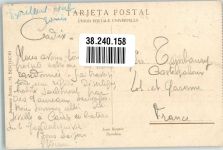 Cadiz Gebrauchsspuren Semana Santa sign. Bertuchi, M. Marke bildseitig Ort handschriftlich