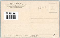 08309 O9405 Weitersglashütte Foto AK Ferienheim Hauptgebäude mit Terrassen