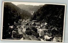 Hrensko Herrnskretschen 1929 Foto AK
