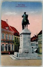 47533 W4190 Kleve , Niederrhein 1919 - Hohenzollernbrunnen Belgische Militärpost