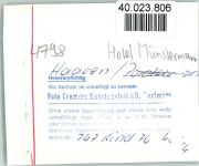33181 W4798 Haaren , Kr Büren, Westf FOTO KEINE AK Hotel Münstermann Terrasse