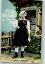 9941 Kartitsch Gebrauchsspuren Tracht Gailtalerin