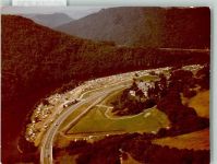 56379 W5409 Obernhof , Lahn FOTO KEINE AK Luftaufnahme Internat. Campingplatz Schloß Langenau