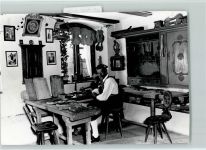 W8102 Mittenwald Innenaufnahme Gegenbauer Geigenbau FOTO KEINE AK
