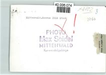 W8102 Mittenwald Innenaufnahme Gegenbauer Geigenbau FOTO KEINE AK