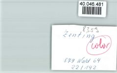 94579 W8359 Zenting FOTO KEINE AK Ortsansicht