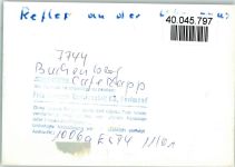 78126 W7744 Buchenberg , Schwarzw FOTO KEINE AK Cafe Rapp