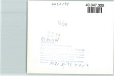 25863 W2251 Oland , Hallig FOTO KEINE AK Luftaufnahme