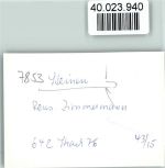 79585 W7853 Steinen , Kr Lörrach FOTO KEINE AK Gasthaus Pension Zimmermann Innenaufnahme