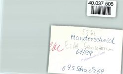 54531 W5562 Manderscheid , Eifel FOTO KEINE AK Eifel-Sanatorium