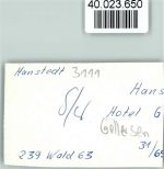 29582 W3111 Hanstedt , Kr Uelzen FOTO KEINE AK Hotel Gellersen