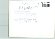 23774 W2447 Heiligenhafen , Holst FOTO KEINE AK Luftaufnahme
