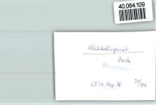 26427 W2943 Neuharlingersiel FOTO KEINE AK Brunnen im Park