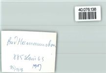33014 W3490 Bad Hermannsborn FOTO KEINE AK