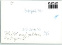 35108 W3559 Battenfeld , Kr Frankenberg, Eder FOTO KEINE AK Ortstafel aus Holz