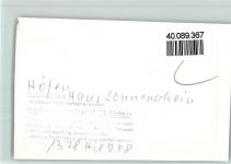 75339 W7545 Höfen an der Enz FOTO KEINE AK Haus Sonnenschein