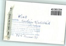32791 W4937 Hörste , Lippe FOTO KEINE AK Kurheim Waldblick Balkon