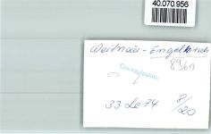 87480 W8961 Weitnau FOTO KEINE AK Engelhirsch