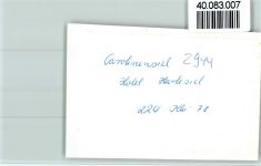 26409 W2944 Carolinensiel , Ostfriesl FOTO KEINE AK Hufeisenbar