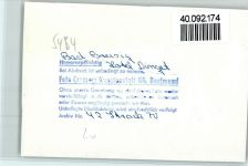 53498 W5484 Bad Breisig FOTO KEINE AK Hotel Dinget Innenaufnahme Gastraum