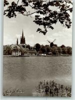 14542 O1512 Werder (Havel) - Ortsansicht mit Windmühle