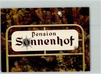 32694 W4926 Dörentrup FOTO KEINE AK Schild Pension Sonnenhof
