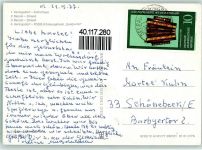 17419 O2251 Seebad Heringsdorf - Kulturhaus FDGB-Erholungsheim Solidarität Bansin Strand 4-Bildaufnahme