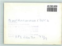 33014 W3490 Bad Hermannsborn FOTO KEINE AK Kurhaus