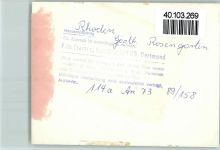 34474 W3549 Rhoden , Waldeck FOTO KEINE AK Gasthaus Rosengarten