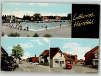 21698 W2165 Harsefeld - Freibad Sprungturm Ortsansichten 3-Bildaufnahme