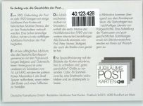 Postautozustellung Postbote