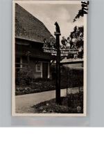 79868 W7828 Altglashütten , Schwarzw - Wegweiser