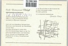 69483 W6948 Siedelsbrunn - Cafe Restaurant Voigt