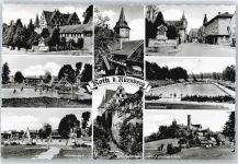 91154 W8542 Roth , Mittelfr - Schwimmbad , Hauptstrasse