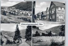 98553 O6051 Schleusingerneundorf - Hauptstrasse , Schwimmbad