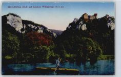 72510 W7488 Stetten am kalten Markt - Soldat in Boot , Schloss Wildenstein